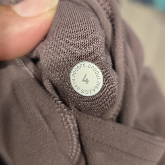 Lululemon Align HR Crop 21 Cross Waist Leggings In Spiced Chai Women’s Sz 4 - Picture 8 of 8